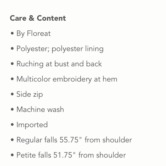 Anthropologie Dahlia Embroidered Maxi Dress sz 2 - Picture 4 of 8